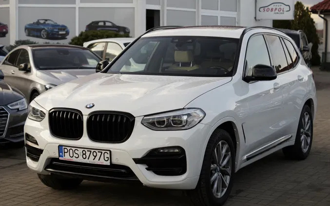 bmw x3 wielkopolskie BMW X3 cena 142000 przebieg: 62618, rok produkcji 2020 z Ciężkowice